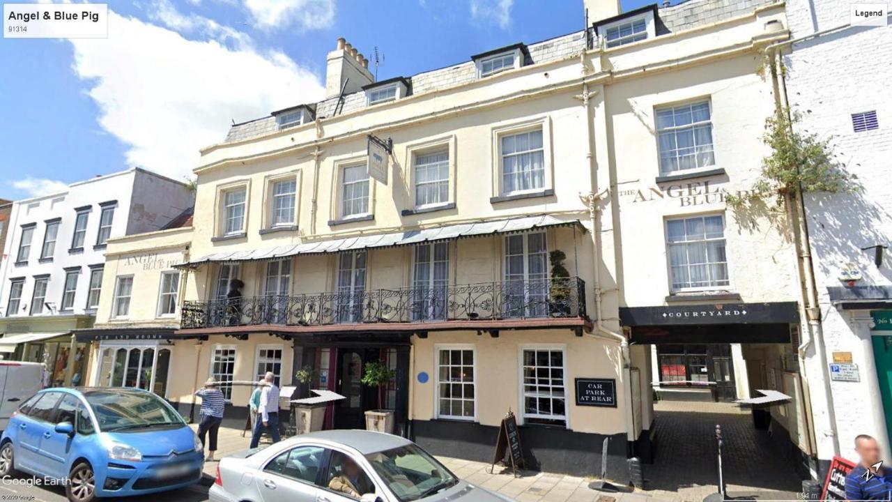 The Angel & Blue Pig Hotel Lymington Exterior foto